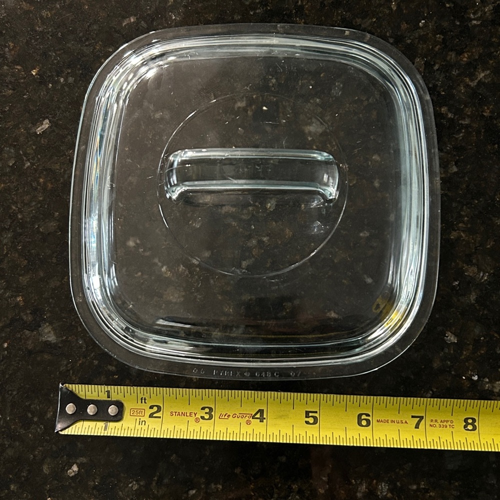 Pyrex Corning Glass Lid 648C